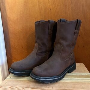 Wolverine Dark Brown Leather Boots